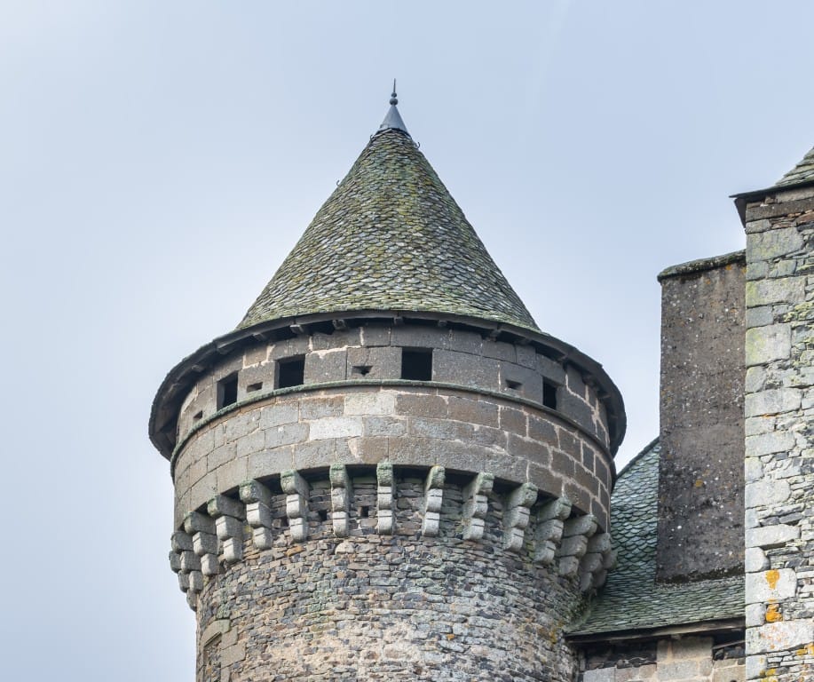 Château du Bousquet à Montpeyroux, sur la grande boucle depuis Laguiole